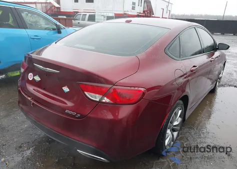 2016 Chrysler 200 S from USA, damaged, VIN 1C3CCCBG7GN175203